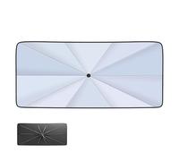 Foldable Car Umbrella, Front Windshield Uv Protection, 80x220cm with Silver Reflective Car Shade Cover, Heat Insulation Auto Windshield Sun Blocker, Cars Sun Shield, Window Protection for Travel Use