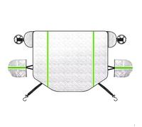 Foldable car windscreen cover Compatible with Citroen C3 Picasso 2008-2017,sun, snow and frost protection (silver)