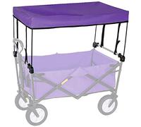 Foldable Cart Canopy - Portable Roof Accessory for Folding Carts - UV Protection & Waterproof Design for Outdoor Use