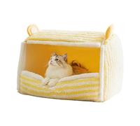 Foldable Cat House | Foldable Windproof Dog Bed,Warm Dog Sleeping Bed. Creative Cold Weather Dog Kennel for Cats, Dogs, Kittens, Puppies
