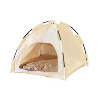 Foldable Cat Tent - Dog House | Dog Teepee Tent | Pets Tents | Dogs Houses | Easy operations Fence Outdoor Puppy Housee | Washable Indooroutdoors Bed 42x42x38CM Pet Shelter Beds For rabit