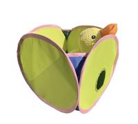 Foldable Cat Tunnel - for Indoor and Outdoor Use with Interactive Cat Observation Hole, Multi-Access Play Area for Cats and Families - Fun Interactive Leisure