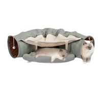 Foldable Cat Tunnel | Soft Cat Tubes - Multi-functional Pet Supplies, Foldable Cave, Pet Tunnel, Portable Bed, Kittens Toys for Sleep Entertainment Exercise
