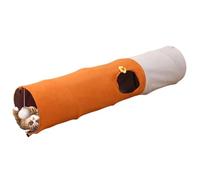 Foldable Cat Tunnel Toy - Interactive Play Tube Tent with Ball, Durable, Scratch-Resistant Activity Cave for Exercise Training, Foldable Design, Indoor Travel Set