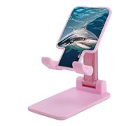 Foldable Cell Phone Stand for Desk - Hammerhead Shark Scans The Ocean Phone Holder Angle Height Adjustable Cellphone Holder Portable Tablet Stand Compatible with All Phones 4-13" Phones Tablets