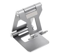 Foldable Cell Phone Stand Portable Desktop Phone Holder with Adjustable Angle Compact Design for Smartphones and Tablets for Office and Home Use