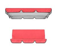 Foldable Chair Girls Replacement Rain Cover for Outdoor Cover of the Yard Awning Cloth Swing Patio & Garden Office Chair Cushion Ergonomic (Red, One Size)