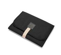 Foldable Changing Mat Changing Pad Portable Changing Pad Elegant Long Travel Changing Mat for Newborns Home Travel Outside Portable Changing Mat Vfd395 (Black, 31x21x1)