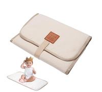 Foldable Changing Mat - Foldable Comfortable Nappy Mat Waterproof Portable Baby Mat with Magic Stickers, Compact Changing Aid for On the Go Travel Changing Mat with Practical Folding