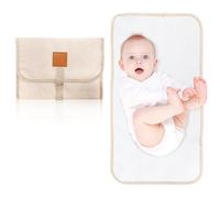Foldable Changing Mat Travel Changing Mat Baby Changing Mat Travel Folding Changing Mat Portable Changing Mats Baby Portable Nappy Changing Mat (Beige)