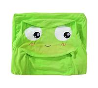 Foldable Children Sofa, Cute Cartoon Lazy Sofa, Kids Sofa Plush Cover, Flip Open Sofa Bed, Removable Backrest Armchair Cover, Children Couch Without Liner Filler for Living Room Bedroom(#4)