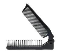 Foldable Childrens Hair Comb - Portable Pocket Comb for Girls Braiding Parting, Multi Bristle Folding Travel Brush, Kids Hair Tool for Kids 3+ Years, Small Compact