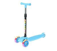 Foldable Children's Three-wheeled Flashing Bike, Folding Scooter, Led Flashing Scooter, Safety & Stable Ride, Foldable & Portable Design, 1 Piece For Ages 2-8 Boys Girls Outdoor Riders