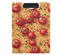 Foldable Clipboard A4 Clipboard Folio Binder Double Clips Pen Holder Office Clip Board with Hard Cover Instant Noodles Cape Cod Style