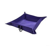 Foldable Cloth Basket with Integrated Hanging Mechanism for Dynamic Reconfiguration of Living or Working Zones (purple)
