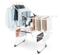 Foldable Clothes Drying Rack 2-level Laundry Drying Rack