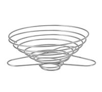 Foldable Coffee Filter Cup Stainless Steel Portable Coffee Dripper Holder for Outdoor Camping Travel Backpacking 18/8 Stainless Steel Lightweight Reusable (M 25.5cm/10.04in Diameter)