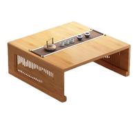Foldable Coffee Table - Compact 70x70x30cm Dining Table for Home Office Study & Living Room - Portable & Space-Saving Design for Versatile Use