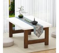 Foldable Coffee Table, Japanese Low Table for Living Room, Versatile Side Table Ideal for Bedroom, Multi-Functional Small Space Furniture, 70x40x30cm