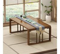 Foldable Coffee Table Multifunctional Wooden Rectangular Tea Table Easy Assembly Space Saving Design Perfect for Living Room Dining Room Bedroom Kitchen