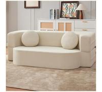 Foldable Compression Sofa Cama, Modular Couch, Woven Fabric, Sectional Couches for Living Room, Love Seat Sleeper Bed, Compression Sofa in Box,4,150cm