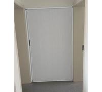 Foldable Concertina Door Screen, No Drilling Installation Sliding Gate for Closet, Kitchen, Bathroom, Cupboard, Customizable Dividing Solution