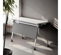 Foldable Conference Table with Privacy Panels & Silent WheelsSpaceSaving Design for Office Meetings Collaborative Workspaces and Conference RoomsVersatile & Functional