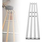 Foldable Conveyor Rollers, Lightweight Goods Transport Table 30 x 150 cm, Space-Saving Pulley System for Non-Food Items - Ideal for Warehouse & Shipping Use