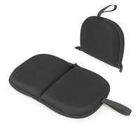 Foldable Cooling Gel Seat Cushion, Portable Cushion 34 * 23 * 3.5cm with Handle, Firm & Dense for Nice Support, Small to Fit Tiny Seats, With Knitting Bird Eye Mesh (1 in Black)