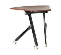 Foldable Corner Desk Module BENDI Dark Brown 90 cm 64 cm