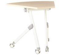 Foldable Corner Desk Module BENDI Light Brown 90 cm 64 cm