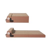 Foldable Corrugated Cat Scratching Board Cat Scratching Mat Thickened Scratching Grinding Claws No Dust Cat Toys