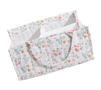 Foldable Cotton Diaper Organizers with Breathable Fabric Multipurpose Storage Bin for Baby Essential and Toy Foldable Cotton Diaper Pail