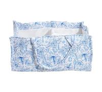 Foldable Cotton Diaper Organizers with Breathable Fabric Multipurpose Storage Bin for Baby Essential and Toy Foldable Cotton Diaper Pail