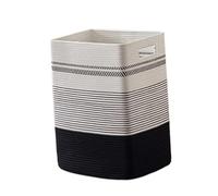 Foldable Cotton Rope Hamper Rectangular Laundry Basket for Clothes Decor Items Multifunctional Home Storage Solution Stylish Bedroom Planner