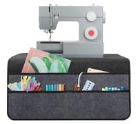 Foldable Craft Pad 60x60cm Deep Grey Felt Sewing Organizer Sewing