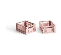 HAY HAY Colour Crate Mini 2-pack 13x17 cm Blush