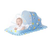 Foldable Crib Net - Breathable Mesh Bed Cover, Portable Fly Shield Tent | Lightweight Canopy Net Structure, Protection for Nursery Bedroom and Baby Sleep