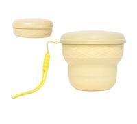 Foldable Cup for Travel 200ml Hiking Drinkware | Camping Cup With Stainless Steel Edge Suitable For Travelers Tourists Campers Hikers Fishermen Women Men