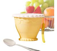 Foldable Cup - Reusable Travel Mug with Leak Proof Lid | Space Saving Design with Heat Resistant Grip & Dishwasher Safe Material for Camping, Backpacking and Beach Trips