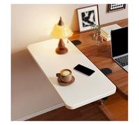 Foldable Desk Extender Tray, Clamp On, Office Keyboard , Computer For Laptop & Writing, Space Saving Table(White,25x60cm (9.8x23.6in))