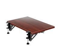 Foldable Desk Extension - Ergonomic Keyboard Tray Clamp, Adjustable Armrest Tablet, Expands Workspace, Easy to Clean, Perfect for Home and Gaming Setup.