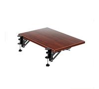 Foldable Desk Extension Tray Durable Desk Organizer Heavy-Duty Workspace Extender No Drilling Needed Fits Desks Bookshelves and Tables for Enhanced Productivity