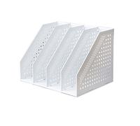 Foldable Desk File - Office Magazine Rack & Storage Basket Desktop File Holder for Papers Files & Documents Stylish Cabinet Separator (A L)