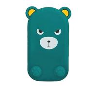 Foldable Desk Phone Holder Stand - Cartoon Bear ABS Mobile Dock | Portable Adjustable Bracket for Smartphones Tablets, Cute Decor for Home Office Learning Kitchen Assistant Travel