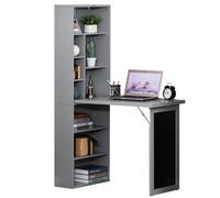Foldable Desk With Storage - Grey - CARTER | TJ Hughes
