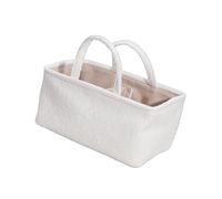 Foldable Diaper Organizers Basket Polyester Fabric Leakproof Compartments Storage Solution for Baby Supplies Baby Essential Organizers