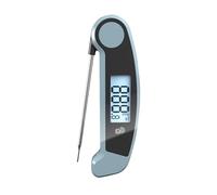 Foldable Digital Meat Thermometers For Grilling Baking Cooking High Precise Sensors Battery Less Food Temperature Probe Intelligent BBQ Thermometers