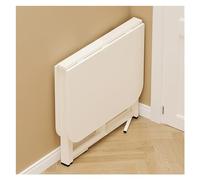 Foldable Dining Table for Smals Portable Console Table on Wheels Expandable Kitchen Table Versatile Folding Desk with Extendable Wings