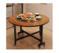 Foldable Dining Table Space Saving Multi Funct Table for Kitchen & Dining Room Cact 120cm Wood h Easy Sto Ideal for Smals & Modern Homes